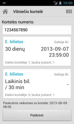 Busai Vilnius android App screenshot 0