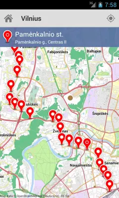 Busai Vilnius android App screenshot 2