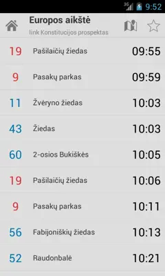 Busai Vilnius android App screenshot 3