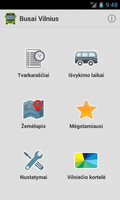 Busai Vilnius android App screenshot 6